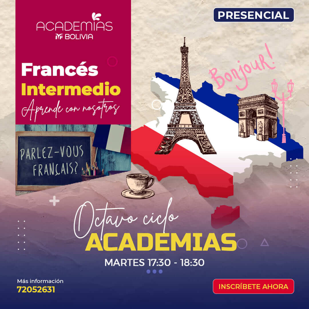 CURSO DE FRANCÉS INTERMEDIO- Academias IYF