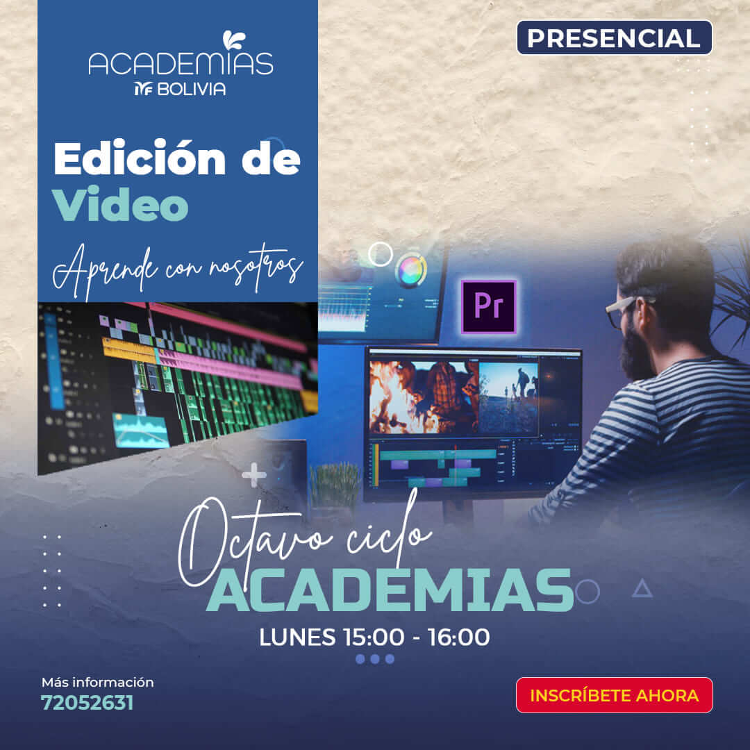 CURSO DE EDICIÓN DE VIDEO Academias IYF