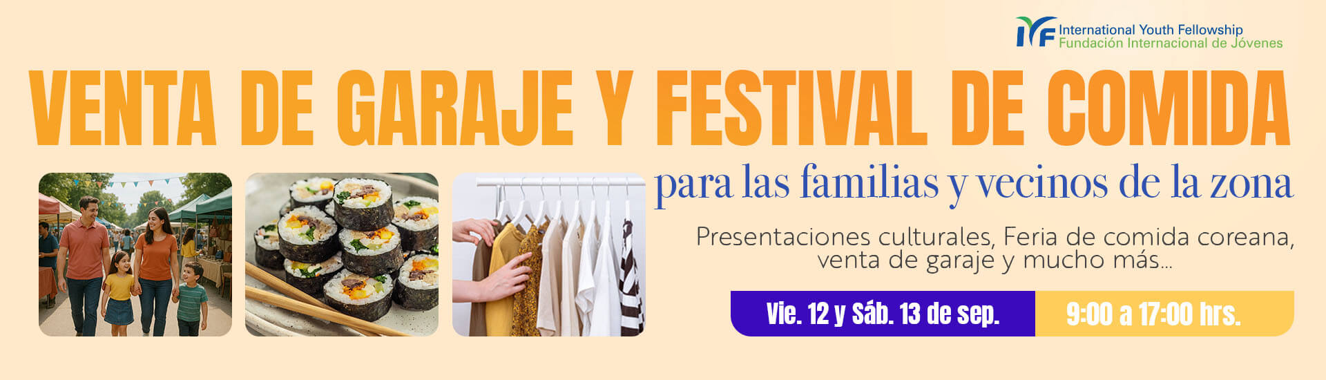 Venta de garaje IYF